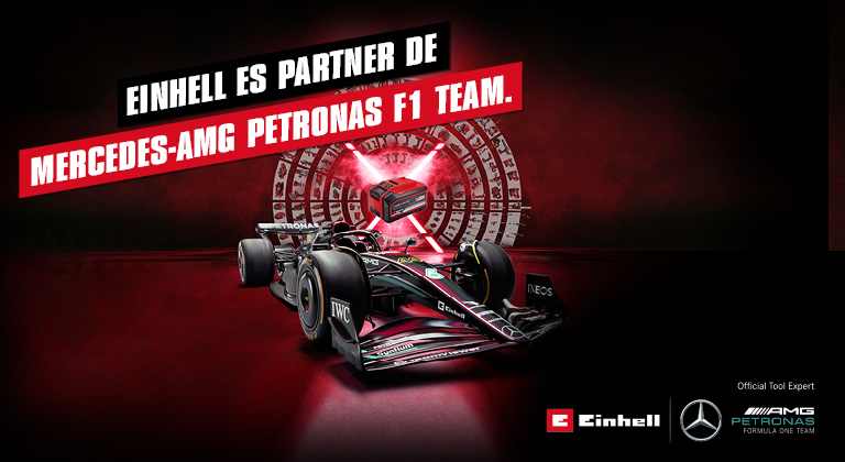 Partnership between Einhell and Mercedes